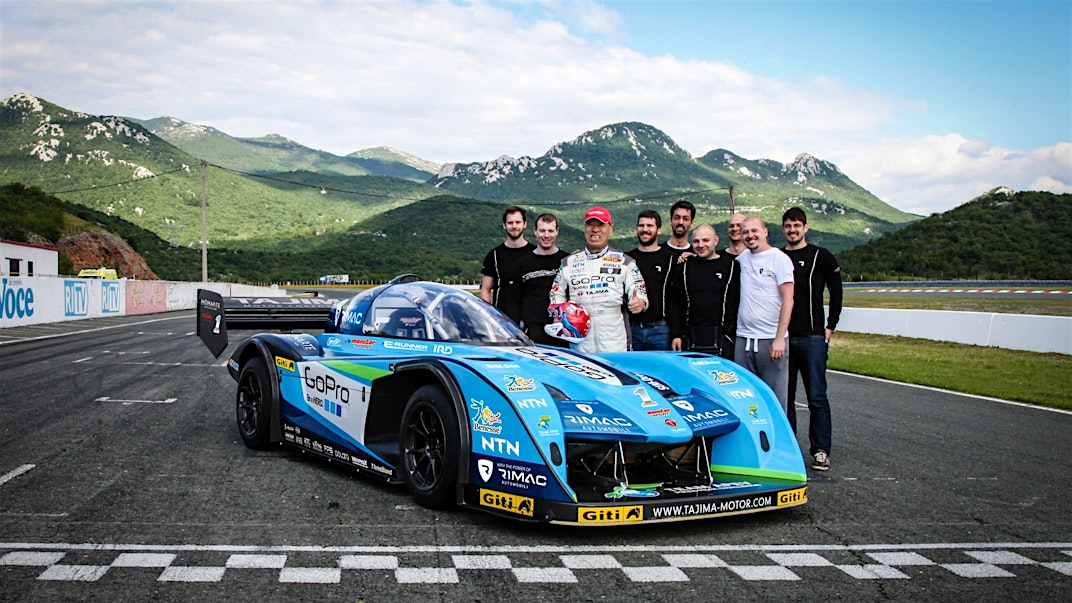 Rimac Racing to race the Tajima E-Runner on Buzet Hill Climb