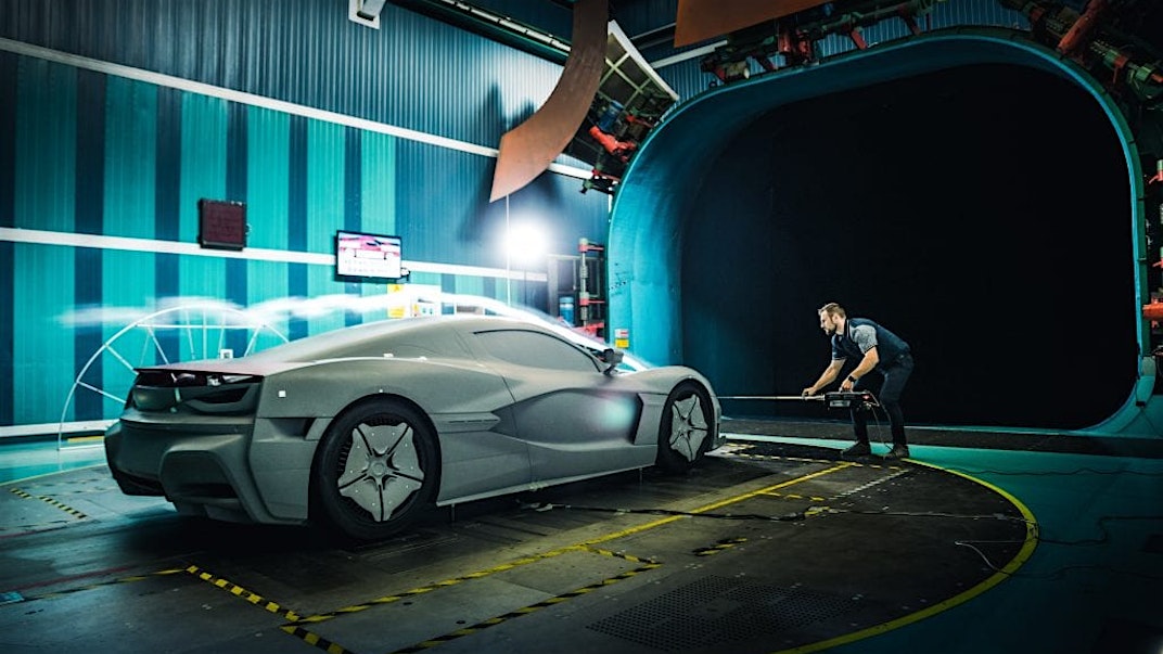 Rimac C_Two Wind Tunnel Testing