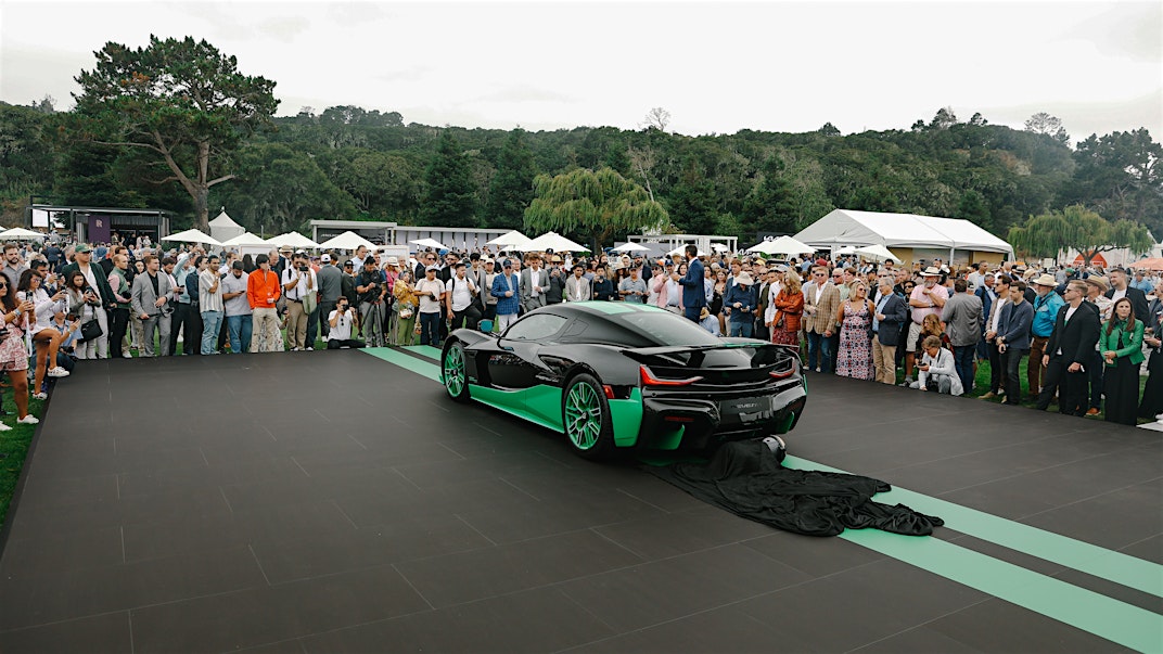 Rimac Stands Out at Monterey Car Week
