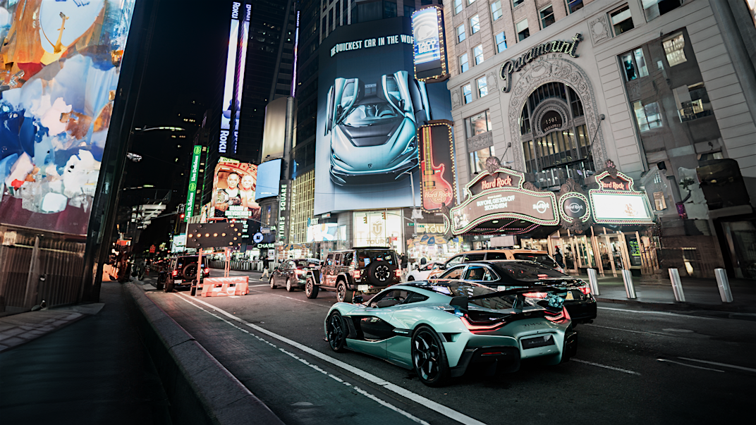 Rimac Nevera R Makes East Coast Debut in New York City